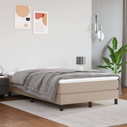 Gossi cadru de pat, cappuccino, 120x200 cm, piele ecologica