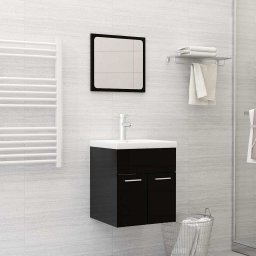 Gossi chiuveta incorporata cu robinet, alb, 42x39x18 cm, ceramica