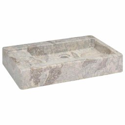 Gossi chiuveta, gri, 58x39x10 cm, marmura