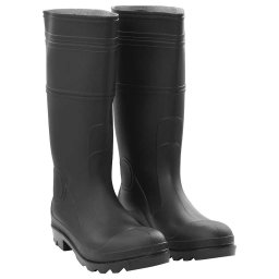 Gossi cizme de ploaie, negru, pvc, marime 46