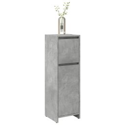 Gossi dulap de baie, gri beton, 30 x 30 x 95 cm, pal