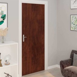 Gossi folie de mobilier autoadeziva, stejar inchis, 500 x 90 cm, pvc
