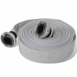 Gossi furtun de incendiu plat, cu racorduri c-storz 2 inci, 20 m