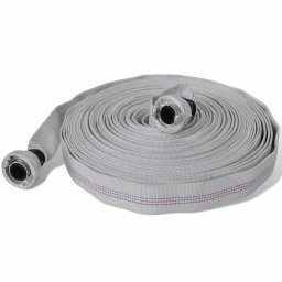 Gossi furtun de incendiu plat, cu racorduri d-storz 1 inci, 20 m