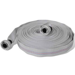 Gossi furtun de incendiu plat, cu racorduri d-storz 1 inci, 30 m