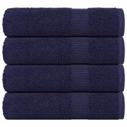 Gossi prosoape de baie 4 buc bleumarin 100x150cm 360 g/m2 100% bumbac