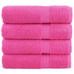 Gossi prosoape de maini premium solund 4 buc. roz 50x100cm 600 gsm