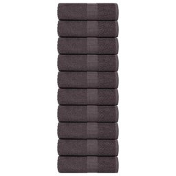Gossi prosoape de oaspeti, frogn, 10 buc., antracit, 30x50 cm, 360 g/m2