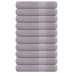 Gossi prosoape de sauna, frogn, 10 buc., gri, 80x200 cm, 360 g/m2