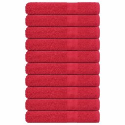 Gossi prosoape de sauna, frogn, rosii, 80x200 cm, 360 g/m2, 10 buc.