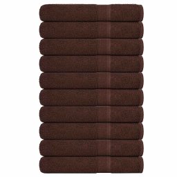 Gossi prosoape frogn 10 buc., maro, 100x200 cm, 360 g/m2