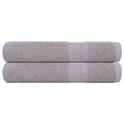 Gossi prosoape frogn 2 buc., gri, 100x200 cm, 360 g/m2