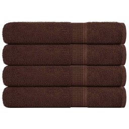 Gossi prosoape frogn 4 buc., maro, 100x200 cm, 360 g/m2