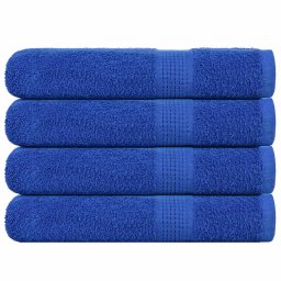 Gossi prosoape pentru sauna 4 buc albastru 360 g/m2 100% bumbac
