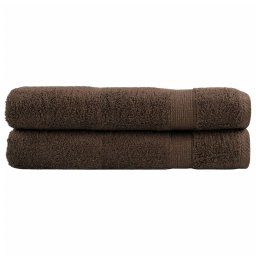 Gossi prosoape premium solund 2 buc maro 100x200cm 600gsm