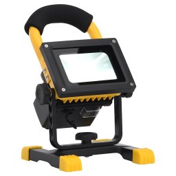 Gossi reflector cu led reincarcabil cu maner, 30 w, alb rece