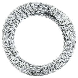 Gossi sarma ghimpata cu cleme concertina nato, otel galvanizat, 300 m