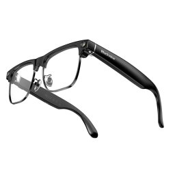 Ochelari Anti Blue Blackview BV200 Clear + ChatGPT, AI Smart, Translator, Identificare Vizuala, Camera Video 8MP Sony 1200p, Bluetooth 6.0 + WiFi, Stereo, Microfon, Noise Reduction, 220mAh,