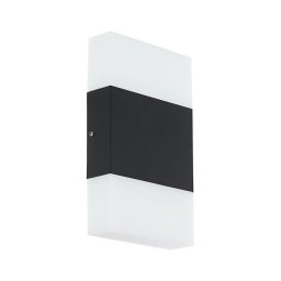 Aplică LED de exterior LINOSA 2xLED/2,2W/230V IP54 Eglo 75464