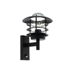 Aplică de exterior cu senzor Eglo 79555 ZAMALENA 1xE27/60W/230V IP44