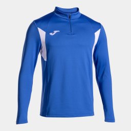 Bluză Trening Fotbal JOMA Winner III cu Fermoar Scurt Bărbați - Albastru, L