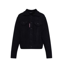 DSQUARED Pulover S74HA1638D13240 477 navy blue
