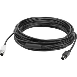 Extensie cablu camere web Logitech Mini-Din Male la Mini-Din Male 10m Negru
