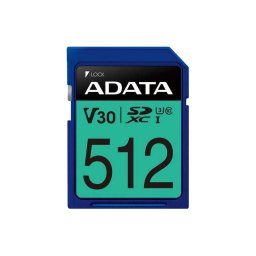 Card ADATA Premier Pro SDXC 512GB UHS-I U3 V30 80 Mbs