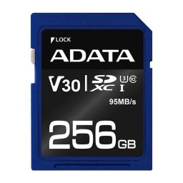 Card ADATA Premier Pro SDXC 256GB UHS-I U3 V30 60 Mbs