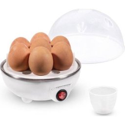 Fierbator pentru oua Esperanza EKE001 350W 3 moduri fierbere 7 oua Oprire automata Alb