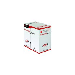 Cablu retea TECHLY UTP Cat6 bulk cable 4x2 solid CCA 305m box blue