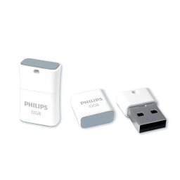 Memorie USB Philips Pico Edition 32GB USB 2.0 White Grey
