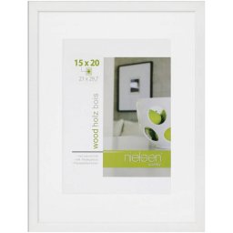 Rama foto Nielsen Design Apollon 21x29.7cm Wood White