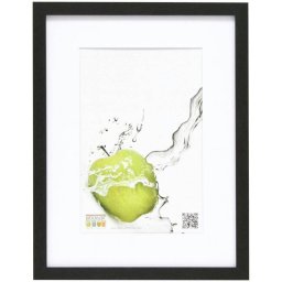 Rama foto Deknudt S66KF2 P1 20x25cm Wood Black