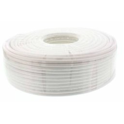 Cablu Coaxial RG6 WELL 75R Fire Otel Cuprat Ecranat cu Folie AL+Al&Mg 48X0.12 Rola 100m
