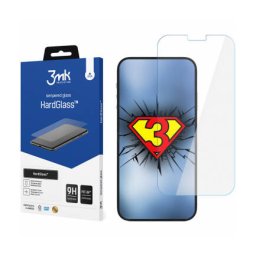 Folie De Protectie Ecran 3MK HardGlass pentru Apple iPhone 14 Pro Sticla securizata Full Glue