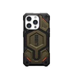 Husa UAG Monarch Pro MagSafe compatibila cu iPhone 15 Pro Kevlar Green