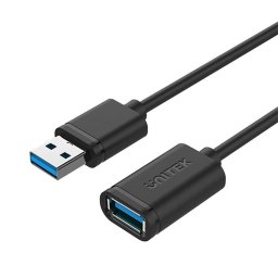Extensie Cablu UNITEK USB-A USB-A 1.5m Negru