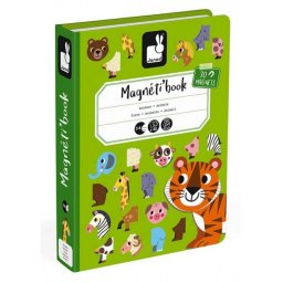 Set Janod Magnetibook Animals Multicolor
