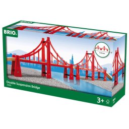 Jucarie BRIO Double Suspension Bridge