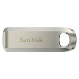 Memorie USB Sandisk Ultra Luxe 128GB USB-C 400MB/s Argintiu