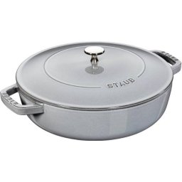 Tigaie Zwilling Deep Frying Capac STAUB 28cm Gri