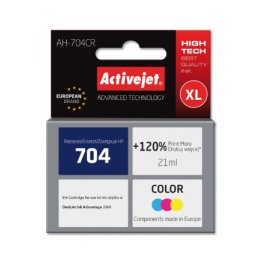 Cartus Cerneala ActiveJet AH-704CR HP 704 CN693AE Premium Compatibil Color