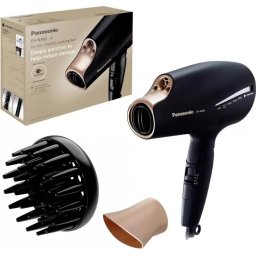 Uscator de Par Panasonic EH-NA9J-K825 Double Mineral Tehnologie nanoeâ¢ 1800W Negru/Auriu