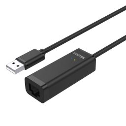 Adaptor UNITEK Y-1468 Ethernet 480Mbit/s Negru
