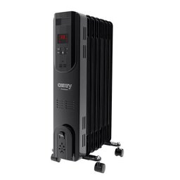 Calorifer Electric cu Ulei CAMRY CR 7812 7 Elementi Display LED Telecomanda 3 Trepte de Putere 1500W Negru
