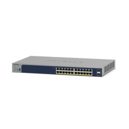 Switch NetGear GS724TPv3 Managed L2 Gigabit Ethernet (10/100/1000) Power over Ethernet (PoE) Gri