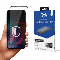 Folie Protectie 3MK HardGlass Max Lite Apple iPhone 13/13 Pro/14