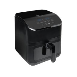 Friteuza cu Aer Cald Vivax DFA-617DB 6L Temperatura Reglabila pana la 200Â°C Cronometru Tava Antiaderenta Protectie la Supraincalzire 1500W Negru