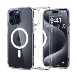Husa Spigen MagSafe Apple iPhone 15 Pro Max Ultra Hybrid Transparent